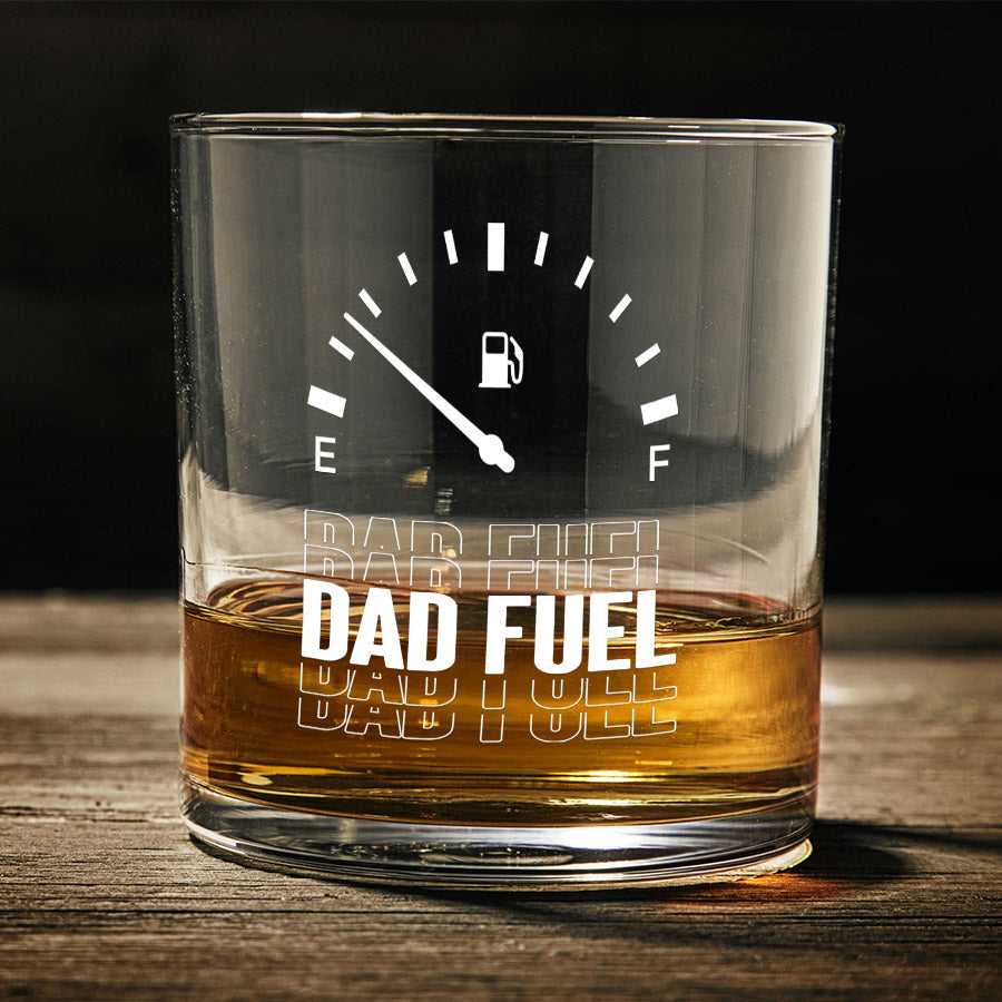 Custom Fathers Day Drinking Glass