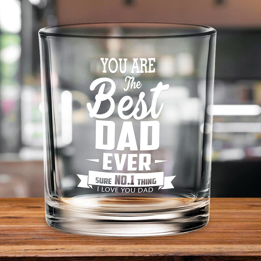 Father’s Day Whiskey Glass