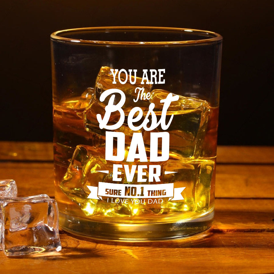 Father’s Day Whiskey Glass