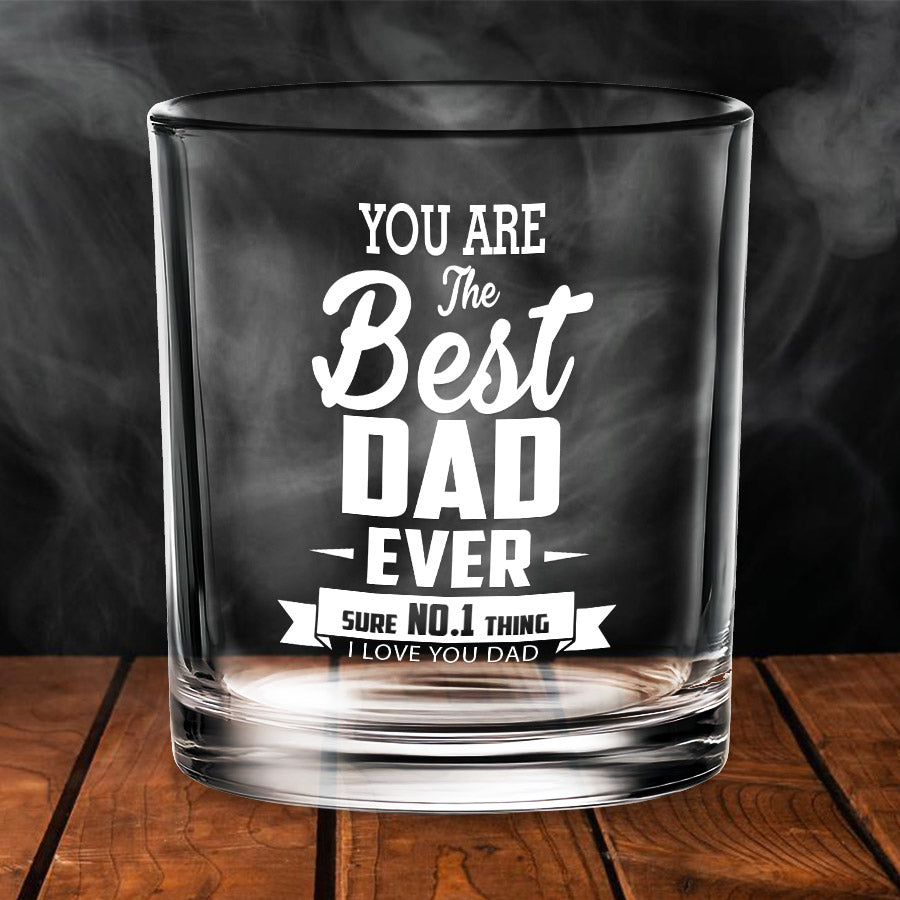 Father’s Day Whiskey Glass