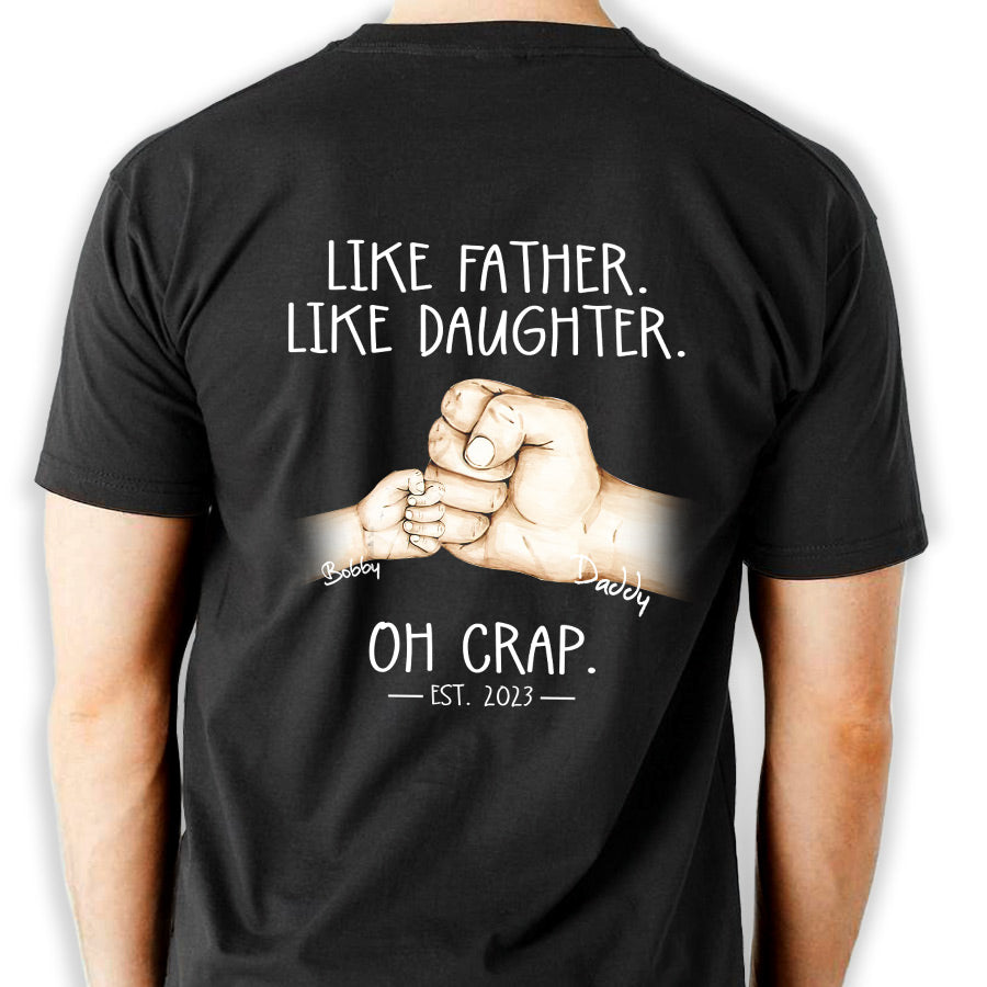 dads with daughters shirts