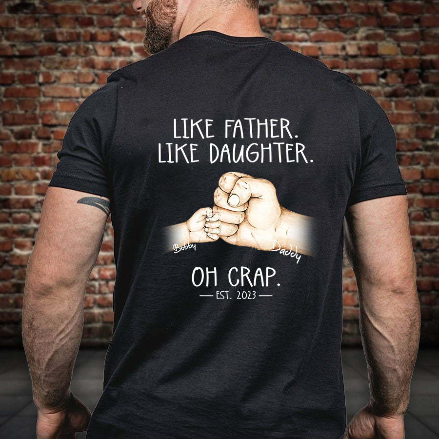 dads with daughters shirts