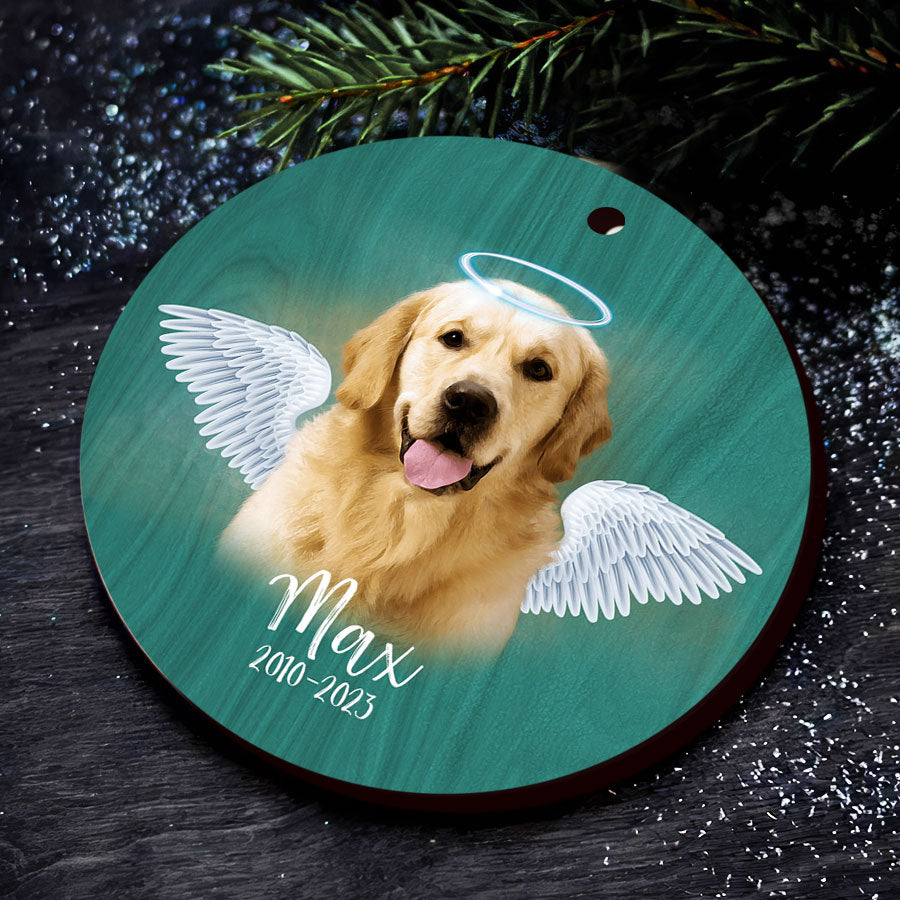 Dog Memory Christmas Ornament