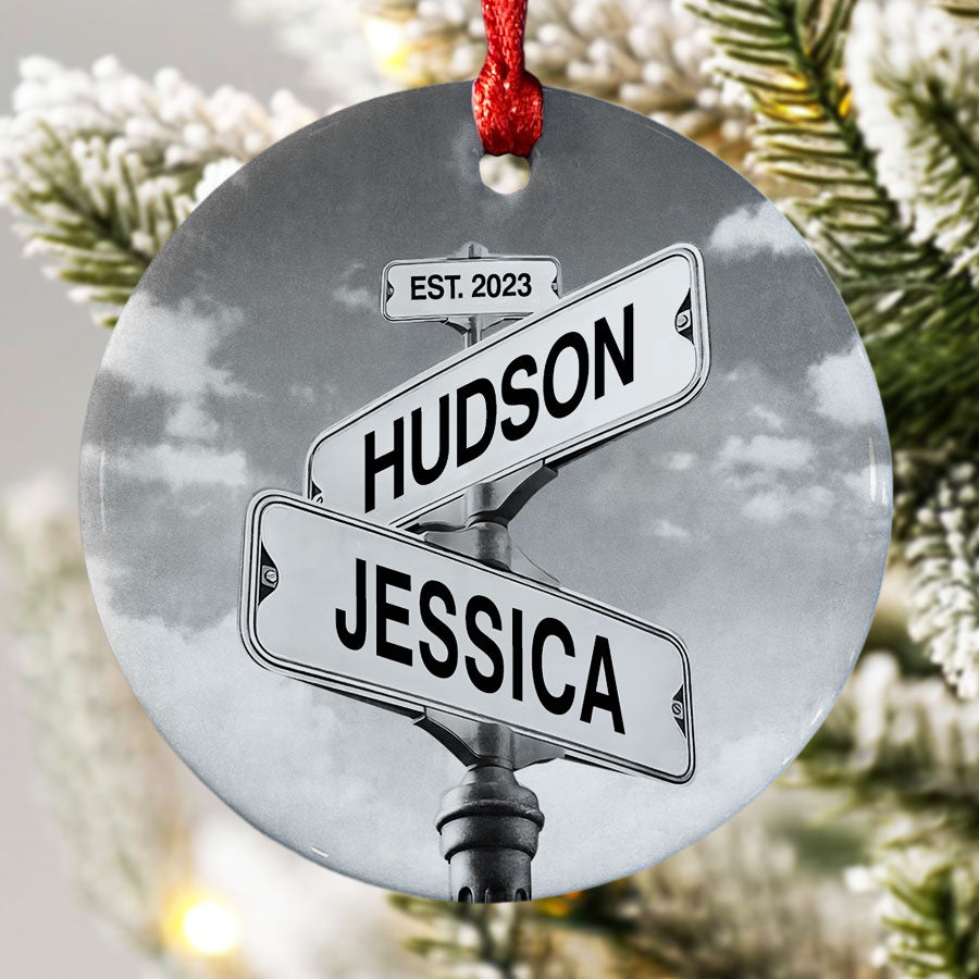 Street Sign Ornament