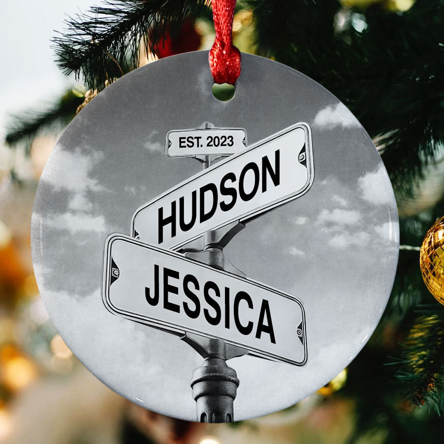 Street Sign Ornament