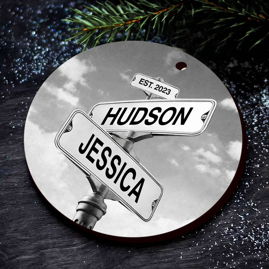 Street Sign Ornament