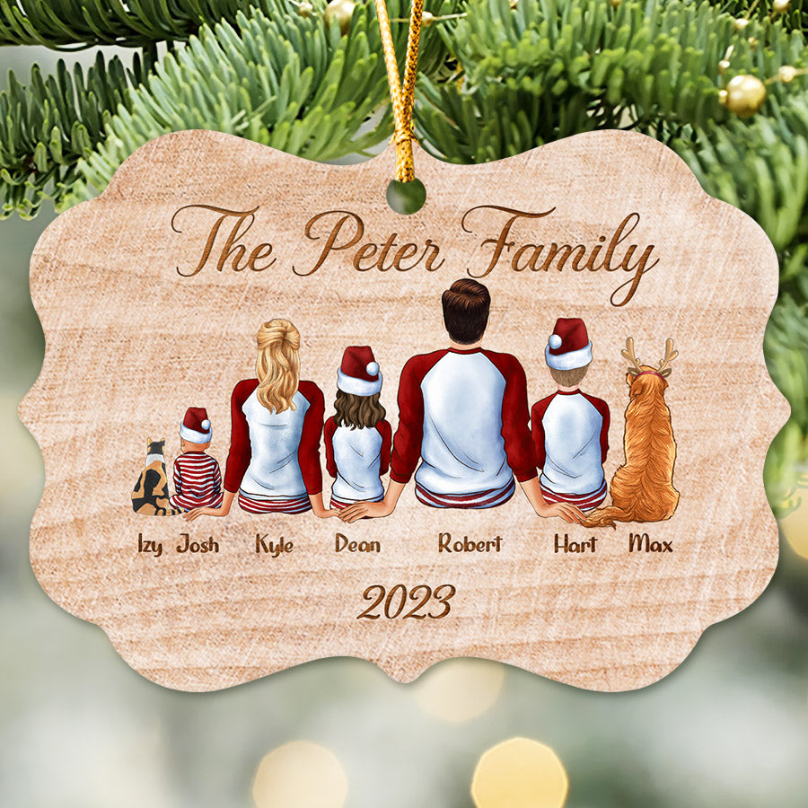 Family Christmas Ornaments With Pets