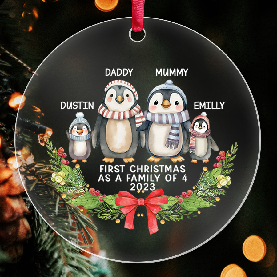 Penguin Christmas Ornament