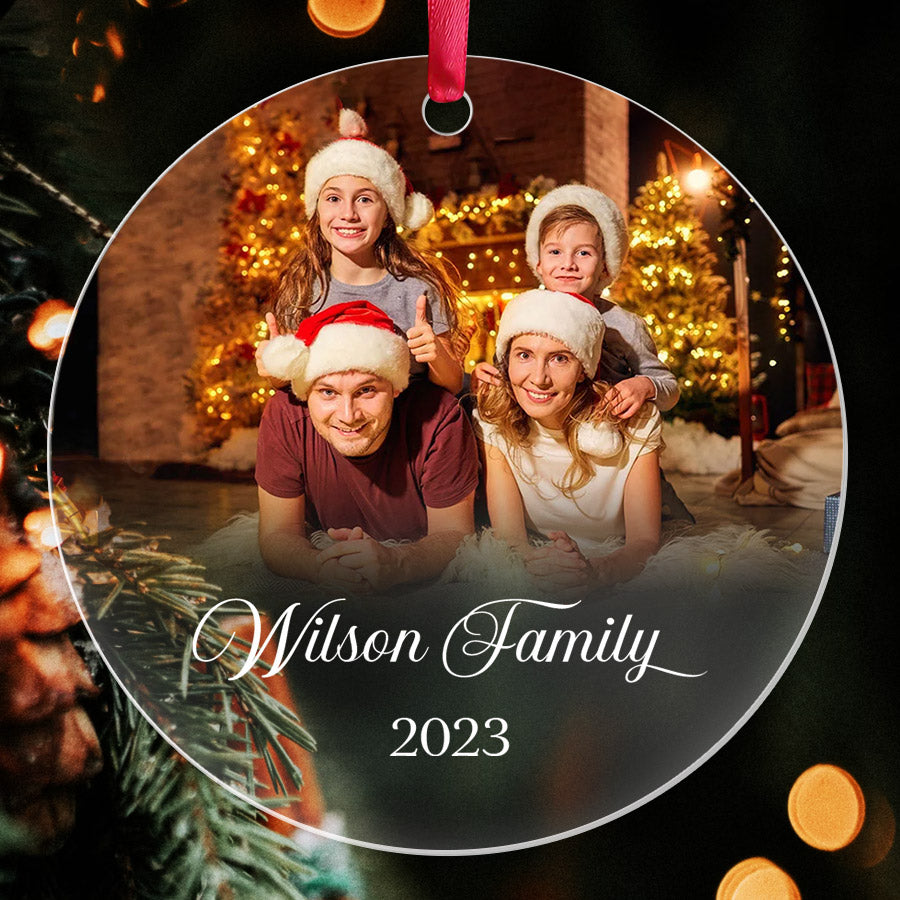 Custom Family Ornaments