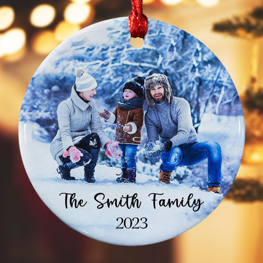 Christmas Family Ornaments