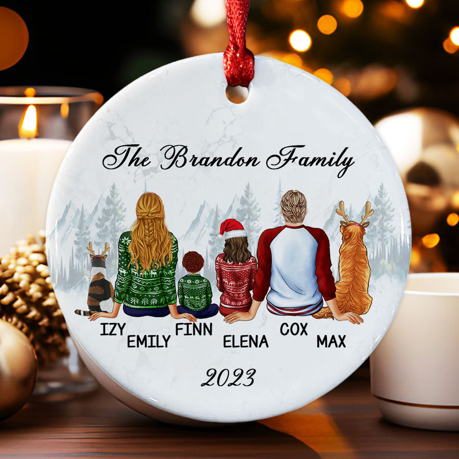 Family Christmas Ornaments