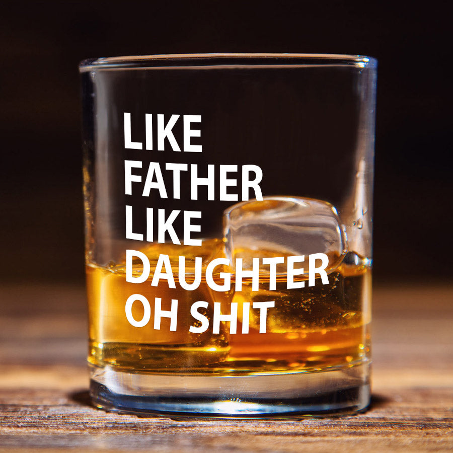 Personalized Rocks Glasses for Fathers Day