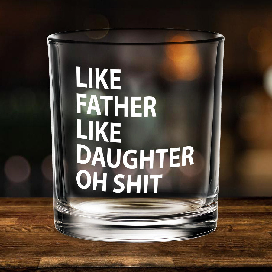 Personalized Rocks Glasses for Fathers Day