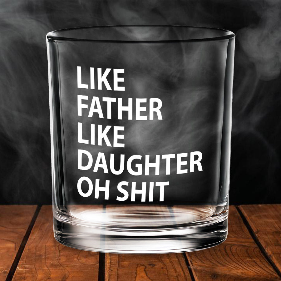 Personalized Rocks Glasses for Fathers Day