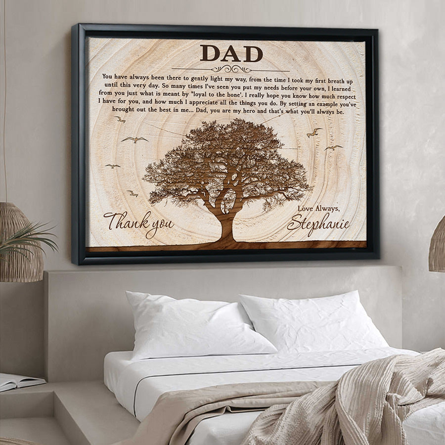 Sentimental Poem Father Daughter gift