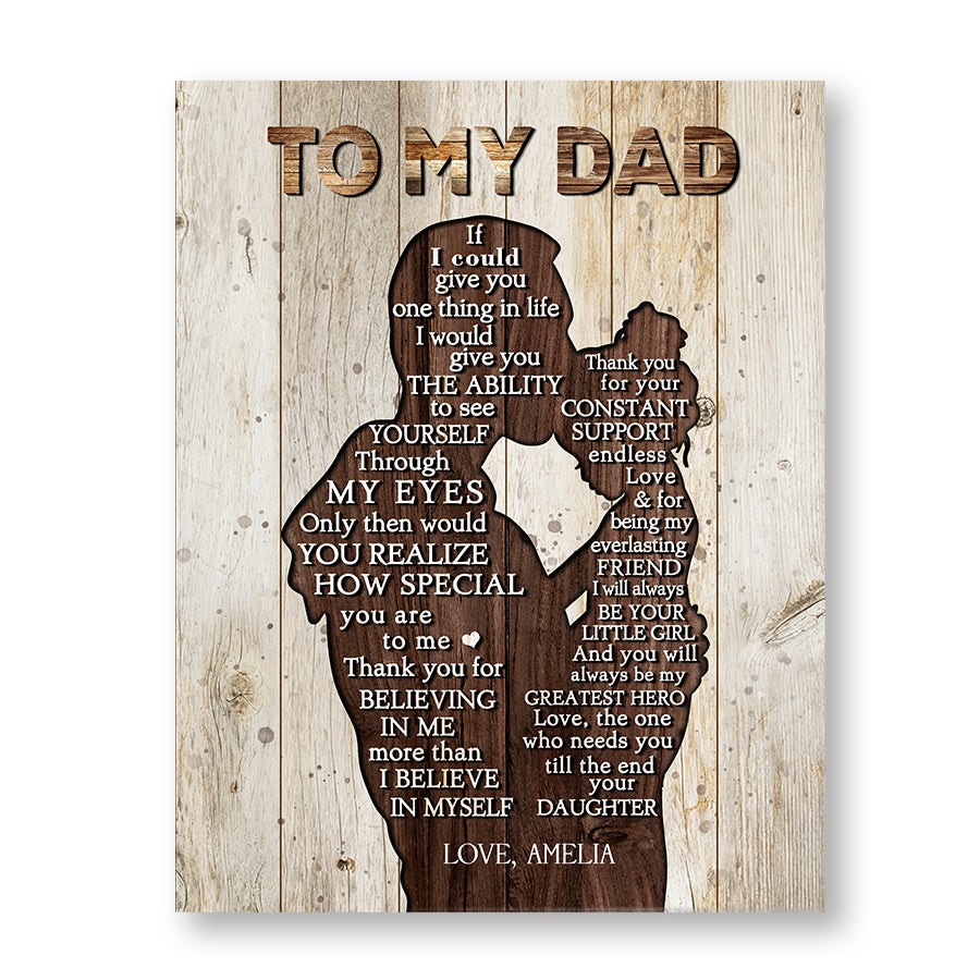 Fathers Day Canvas