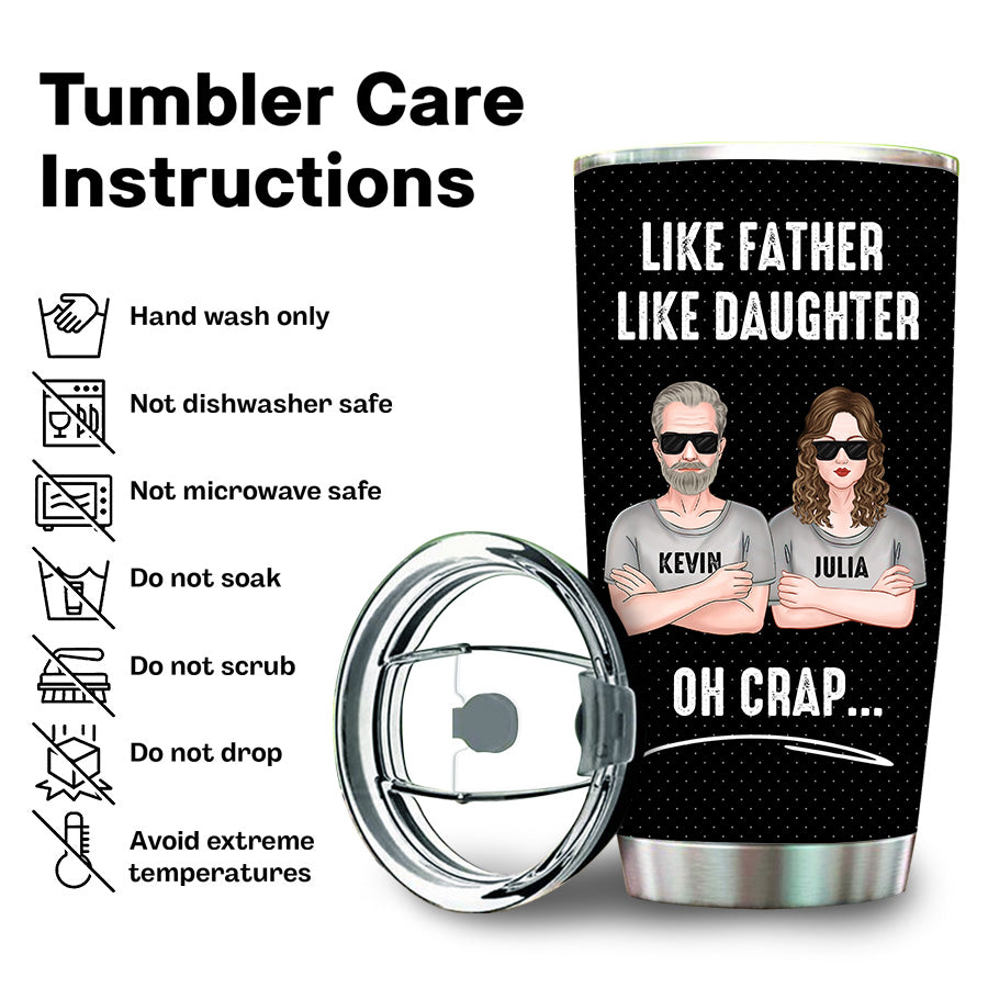 Personalized Dad Tumbler