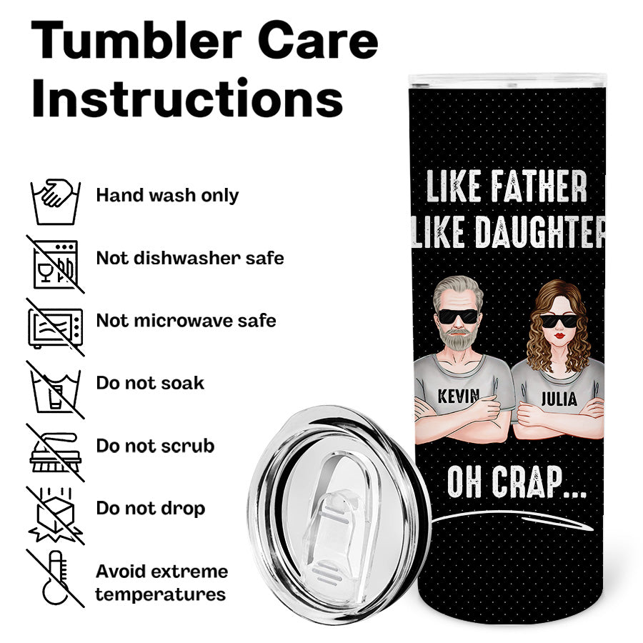 Personalized Dad Tumbler