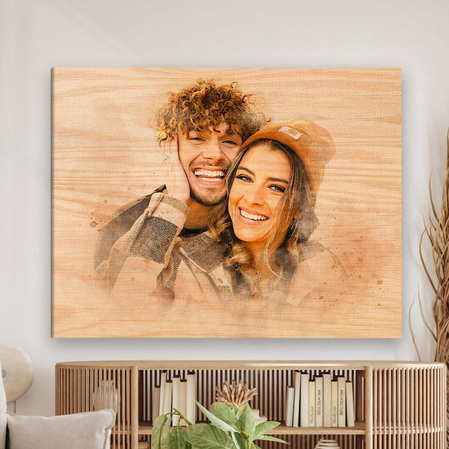 Watercolor Canvas Prints from Photos