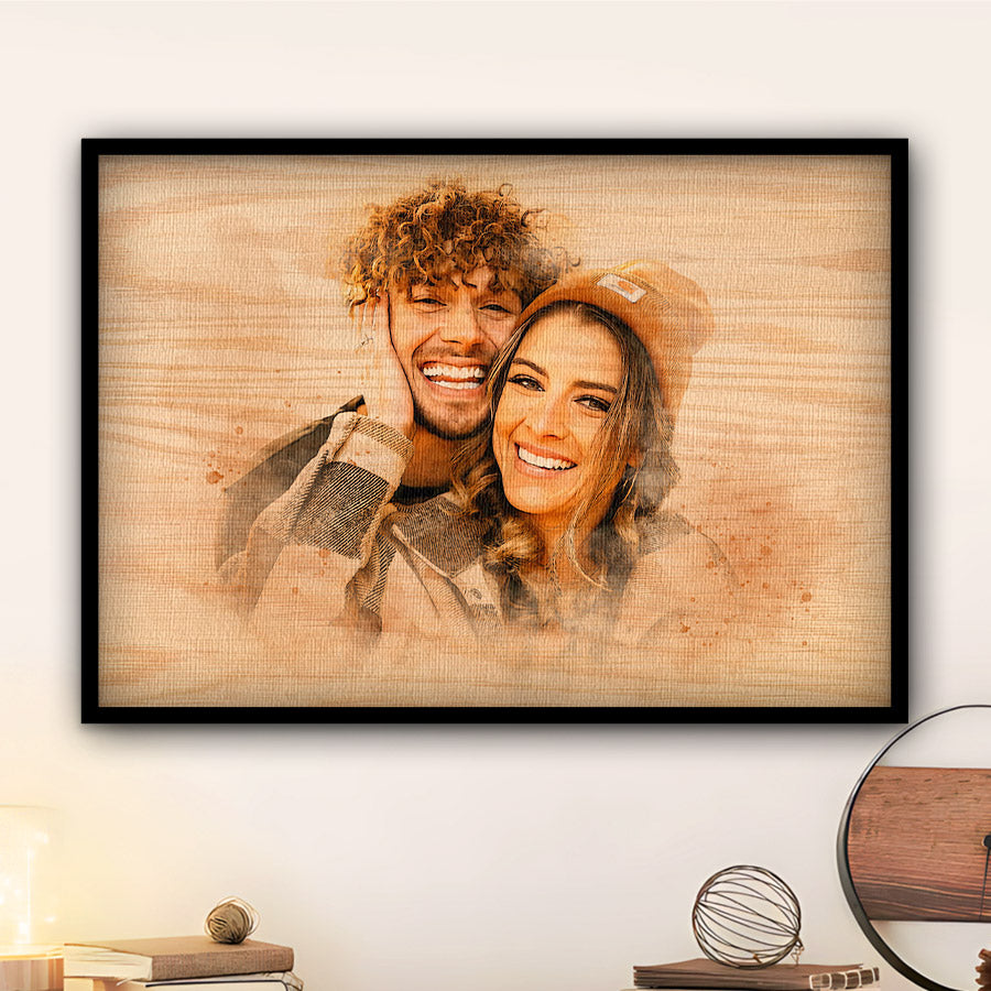 Watercolor Canvas Prints from Photos