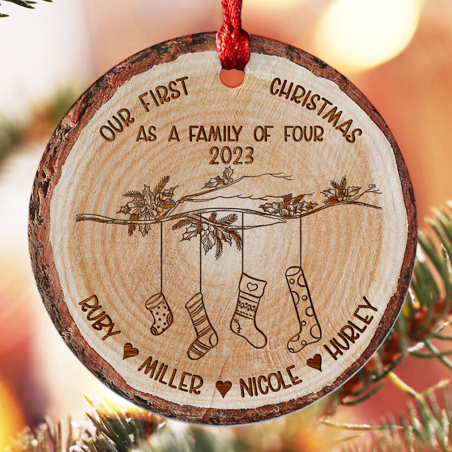 Custom Family Ornaments