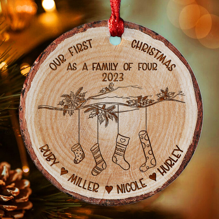 Custom Family Ornaments