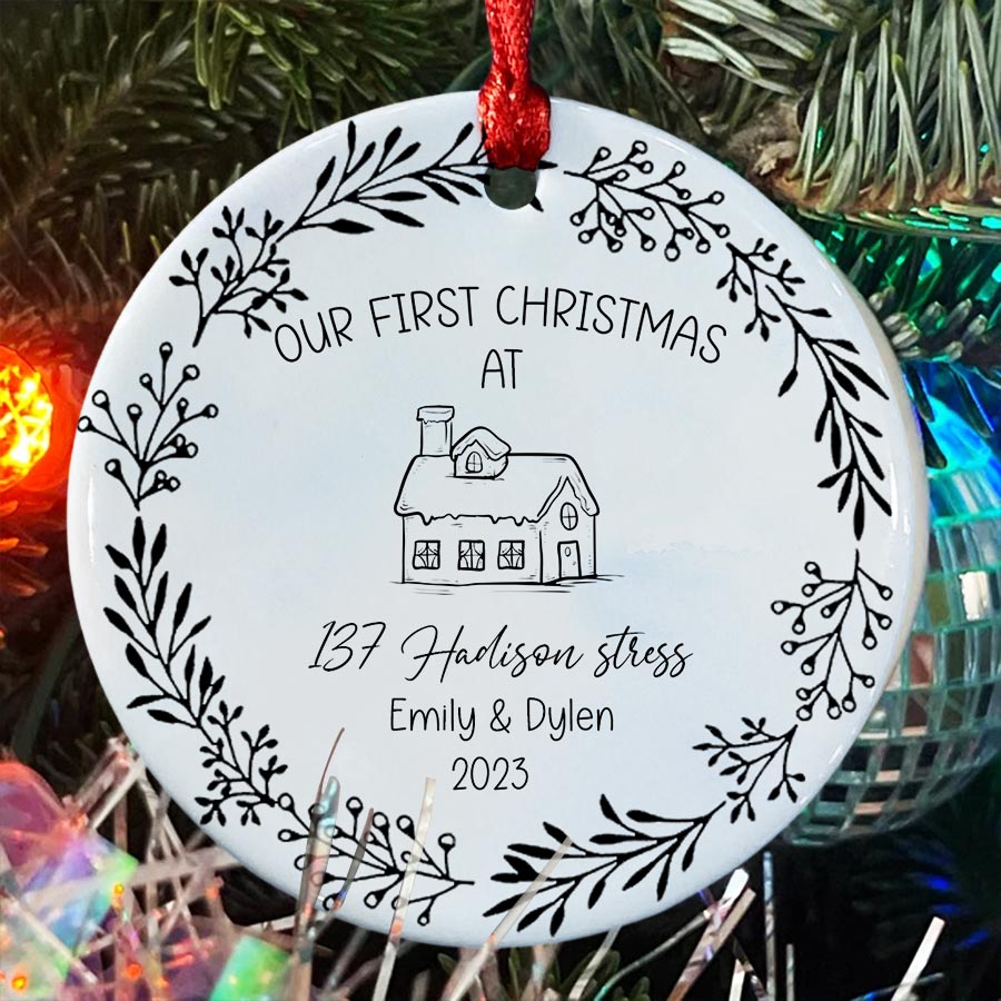 Our First Home Christmas Ornament