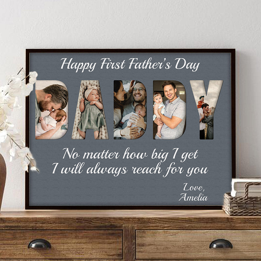 First Father’s Day Canvas