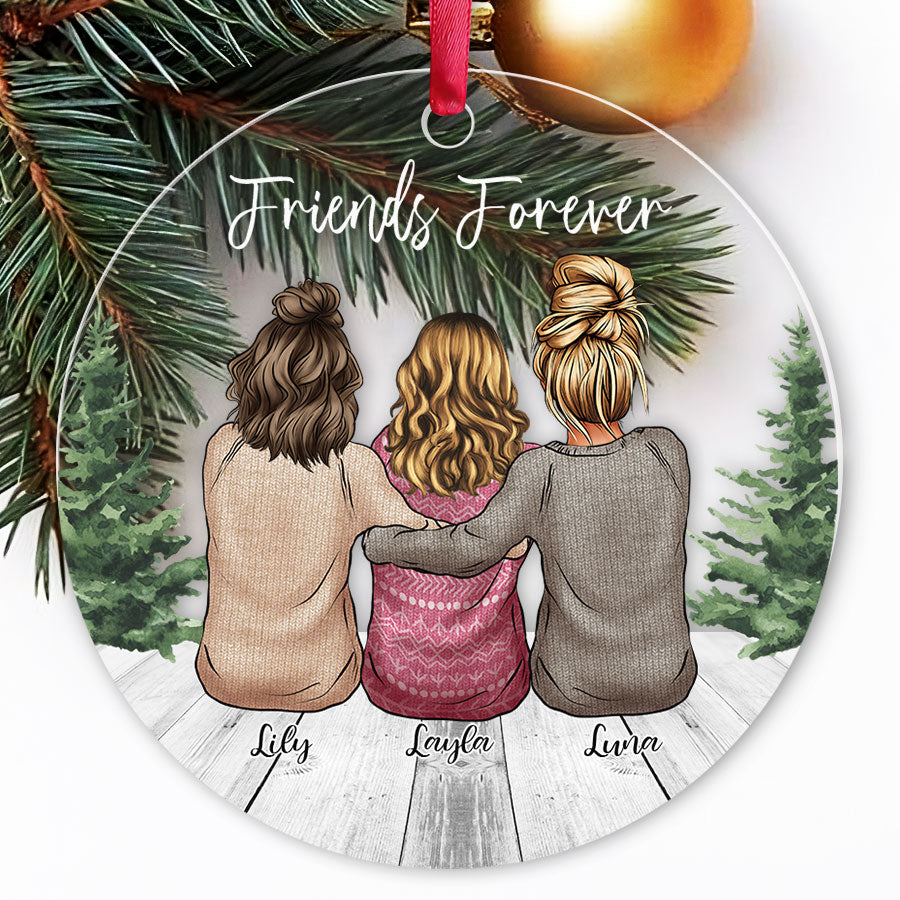 Friends Forever Ornaments