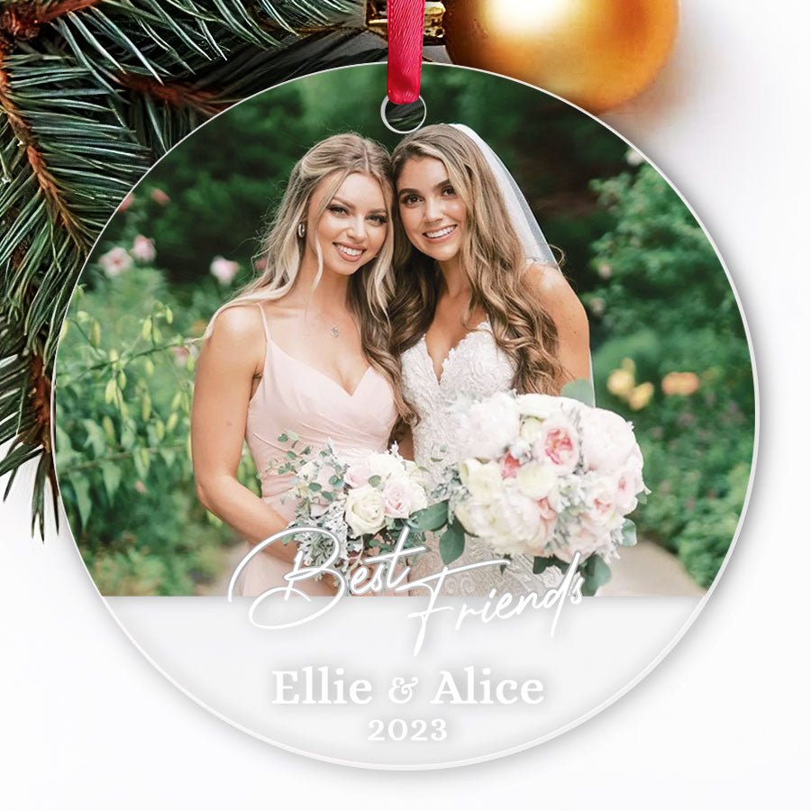 Friends Photo Ornament