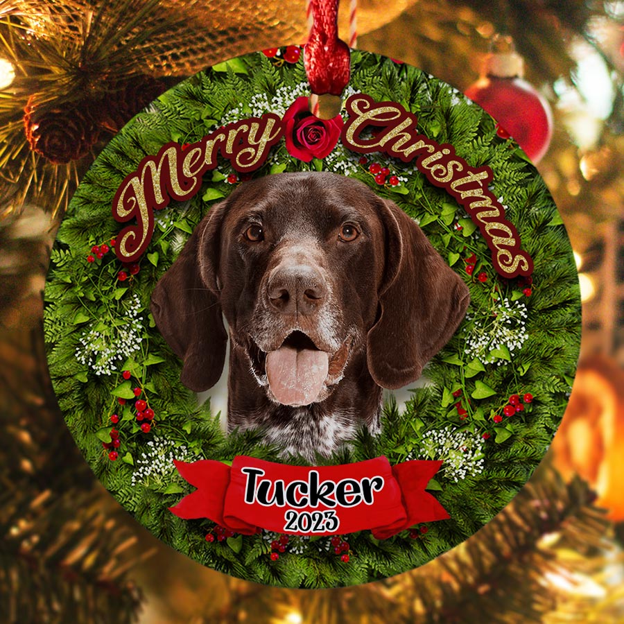 Dog Picture Ornament