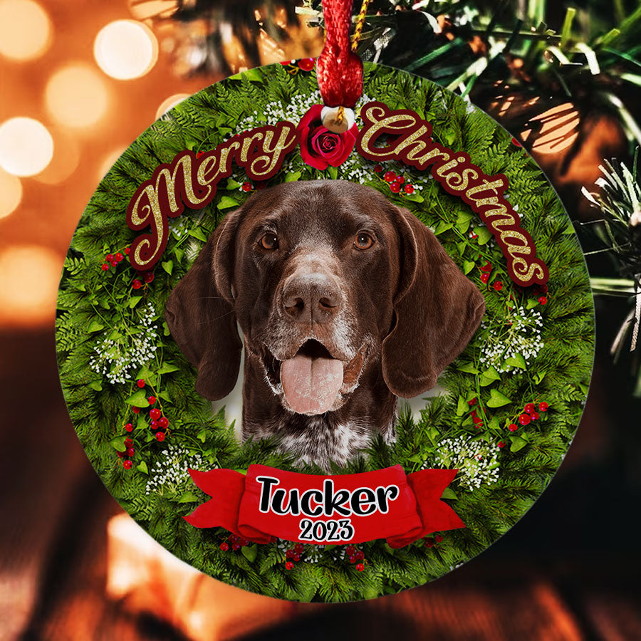 Dog Picture Ornament