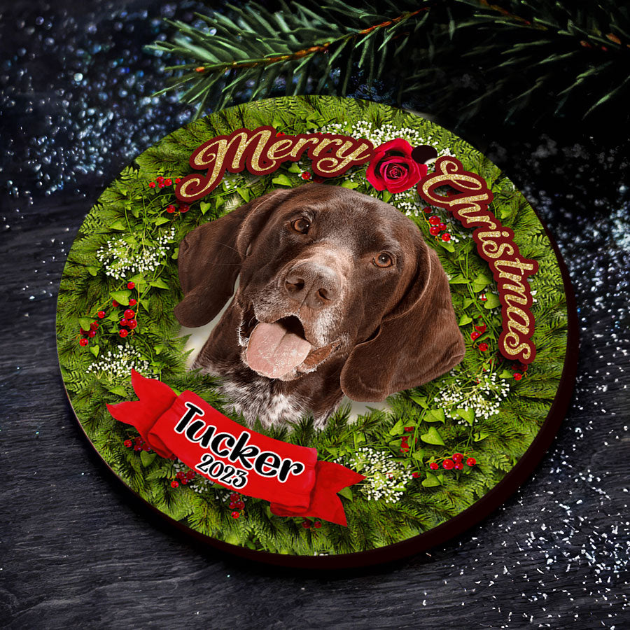 Dog Picture Ornament