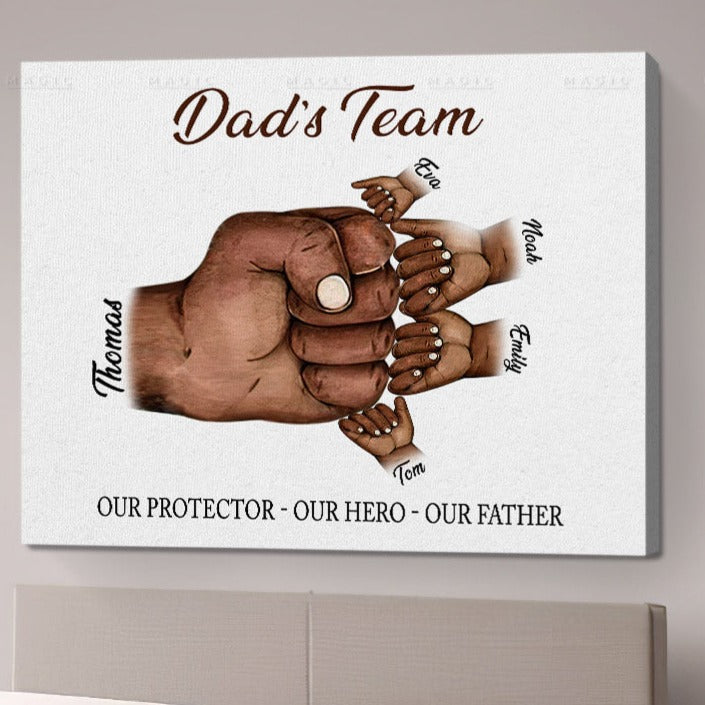 Personalized Father’s Day Canvas