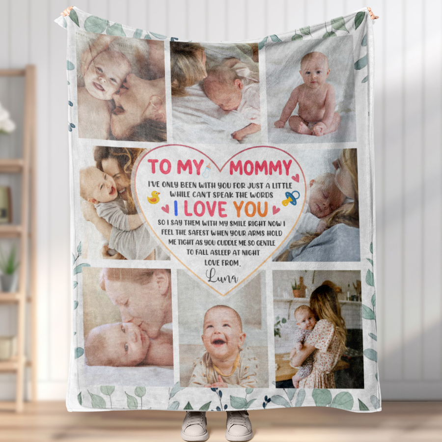 Custom Collage Picture Blankets