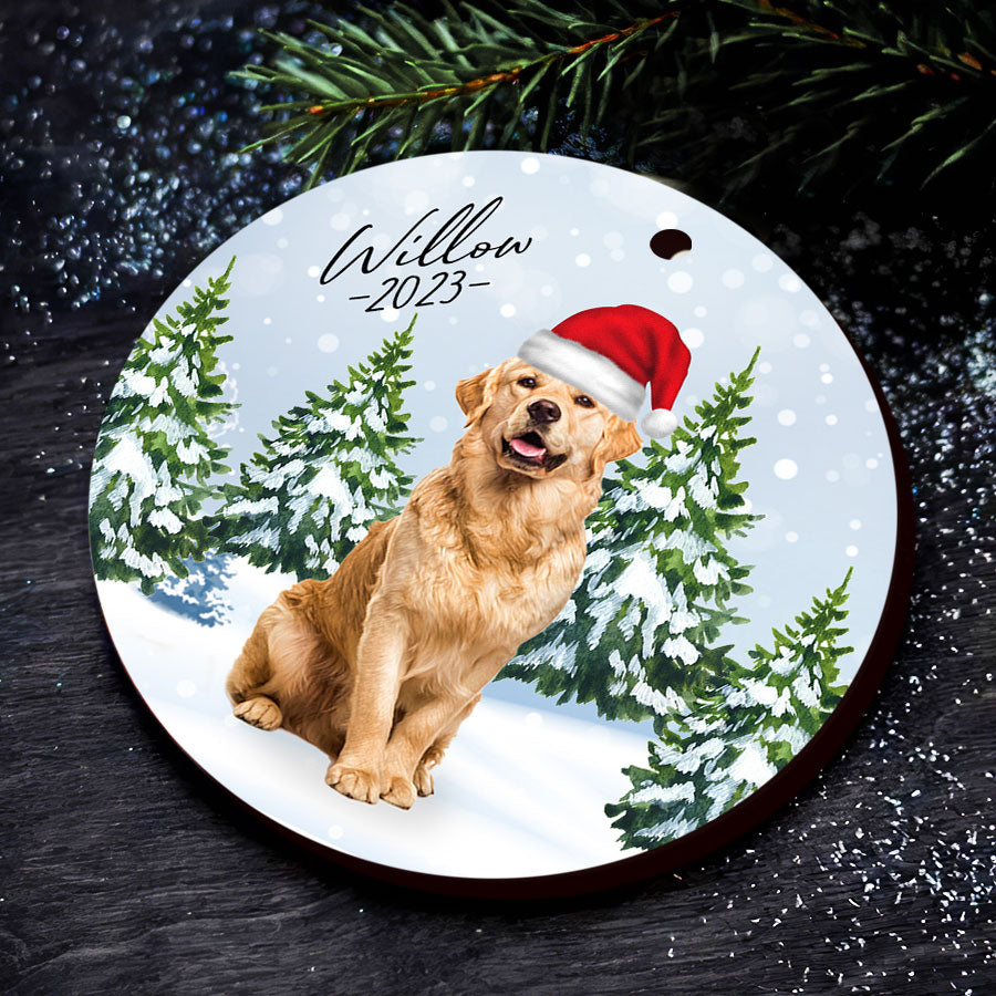 Custom Dog Ornaments Photo