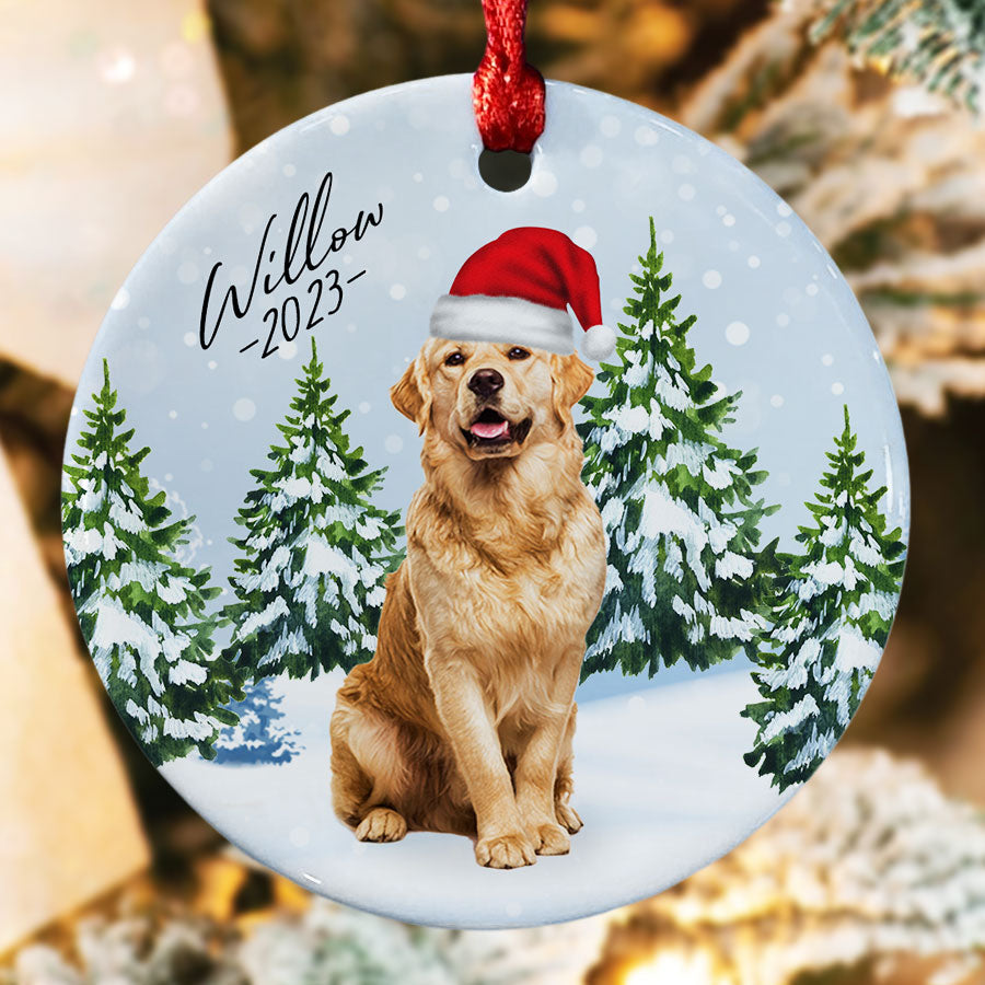 Custom Dog Ornaments Photo