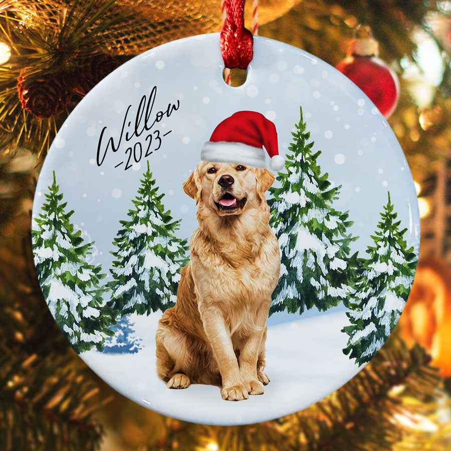 Custom Dog Ornaments Photo