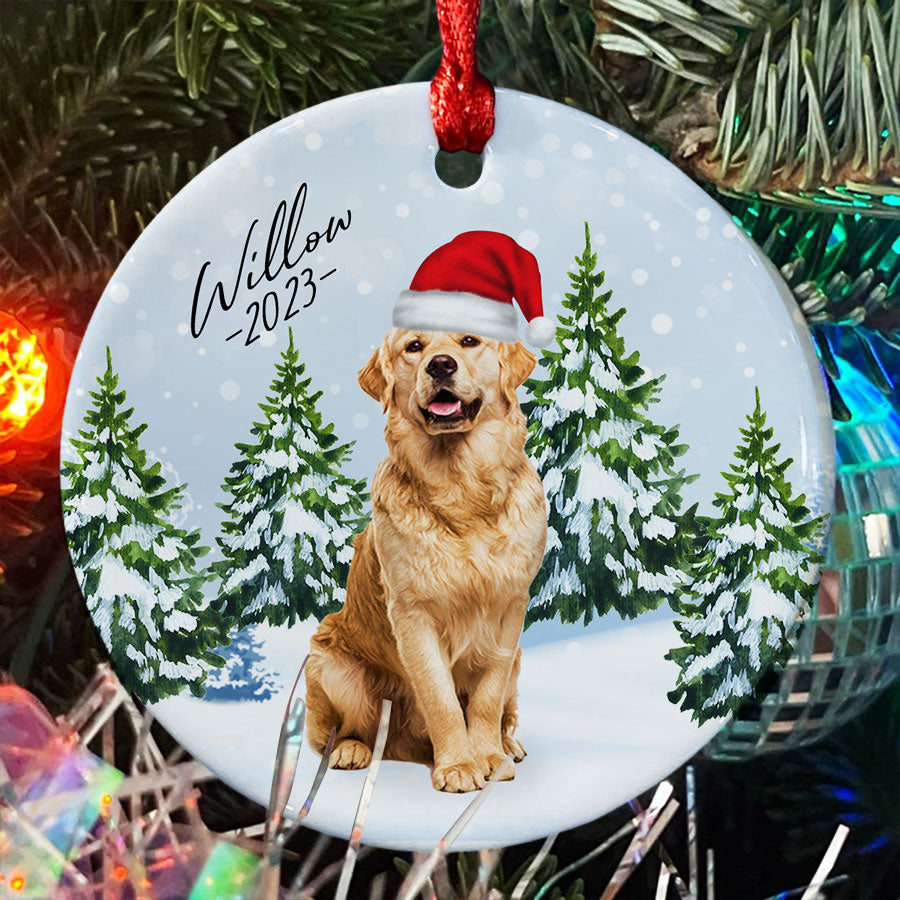 Custom Dog Ornaments Photo