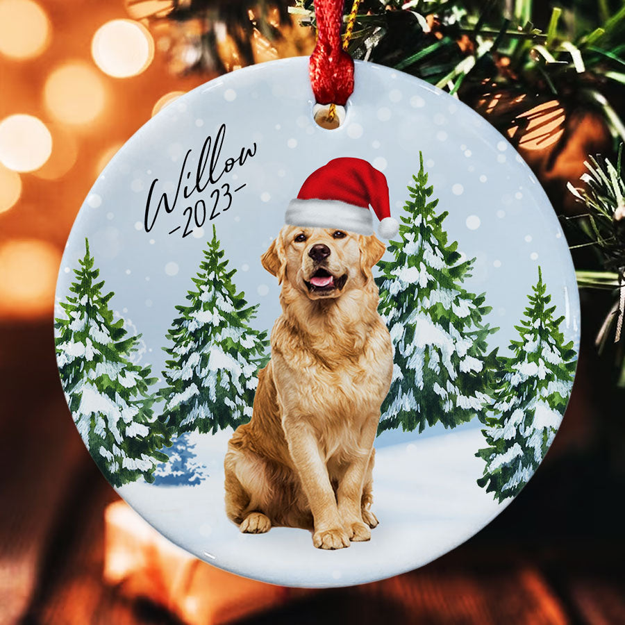 Custom Dog Ornaments Photo