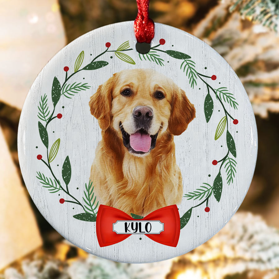 Custom Dog Ornaments Photo