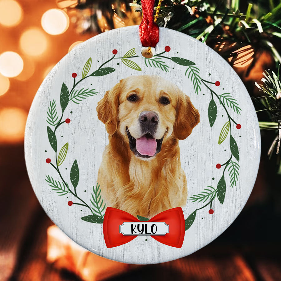 Custom Dog Ornaments Photo