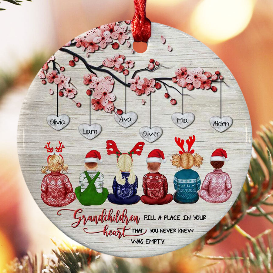 Grandkids Personalized Ornaments