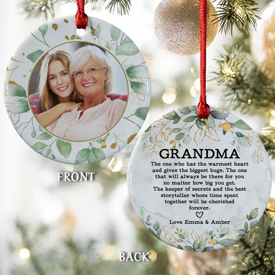 Grandma and Granddaughter Ornament