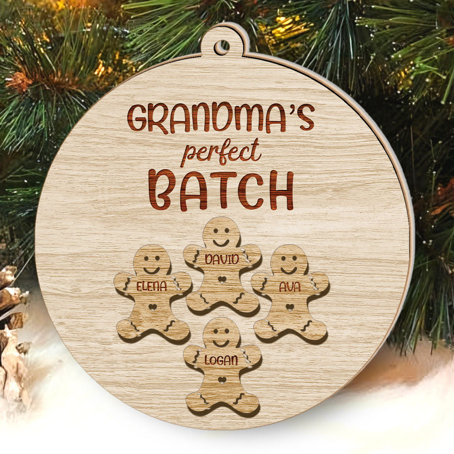 Grandma Perfect Batch Ornament