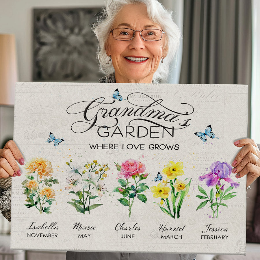 Personalized Mothers Day Gifts for Grandma