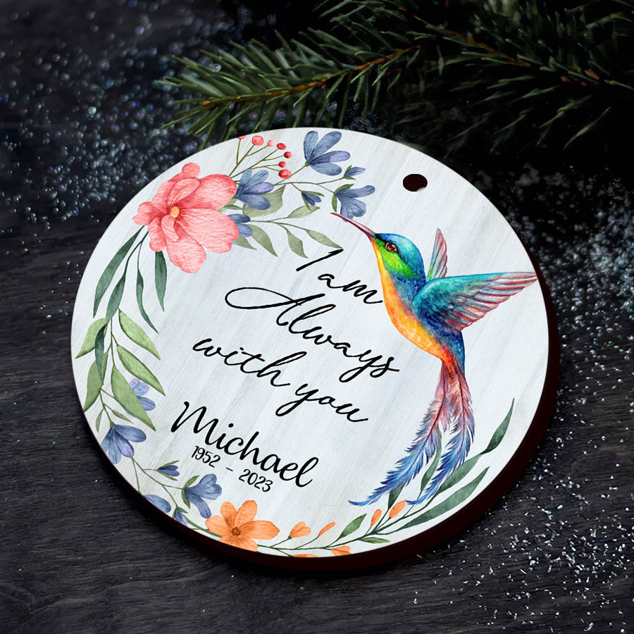 Hummingbird Memorial Ornament