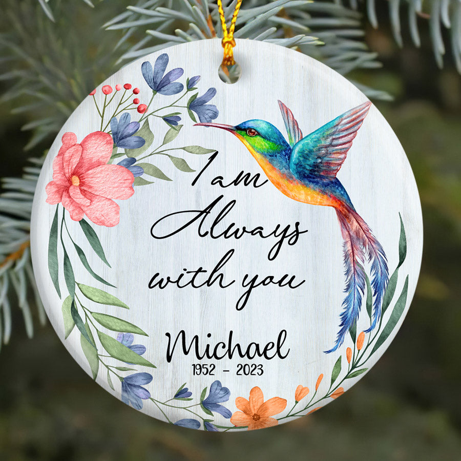 Hummingbird Memorial Ornament