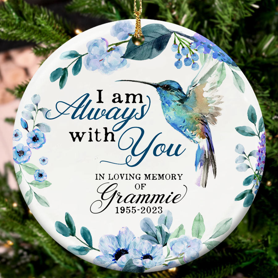 Hummingbird Memorial Ornament