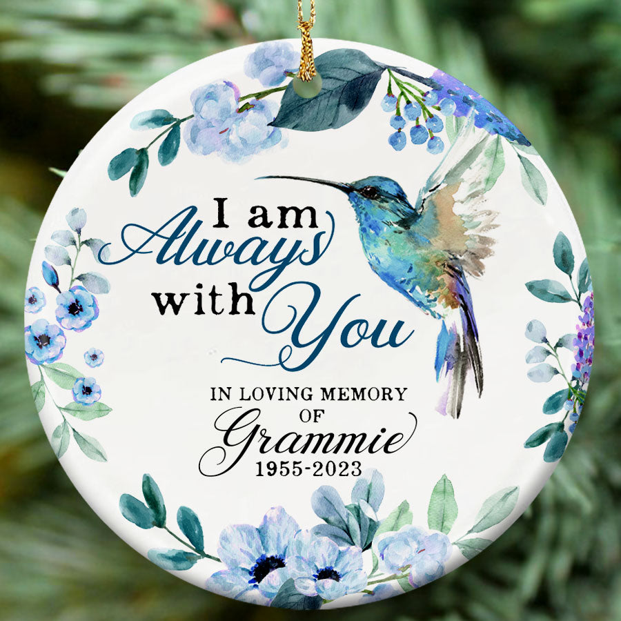 Hummingbird Memorial Ornament